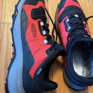 Keen Black and Red Athletic Shoes
